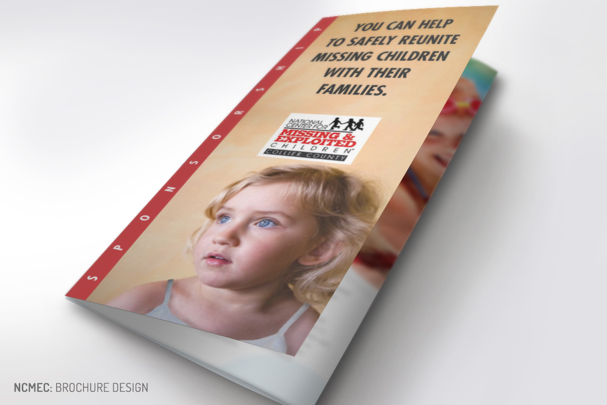 National Center for Missing & Exploited Children: Brochure Design