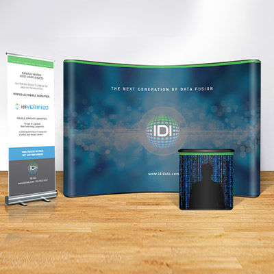 IDI DATA Trade Show Display