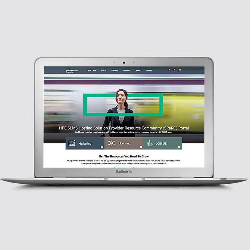 Hewlett Packard Enterprise Web